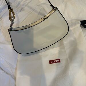 STAUD cream “Ollie” Shoulder Bag…NWOT
